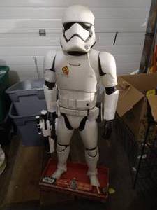 lot 395 image: Large (4 ) Talking Stormtrooper