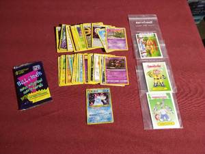 lot 401 image: Variety Trading Card Lot - 1996 Pokemon, Garbage Pail Kids, Unopened Bill & Teds Etc