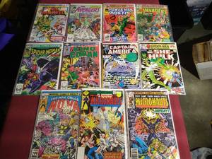 lot 407 image: (11) Vintage Marvel Comics
