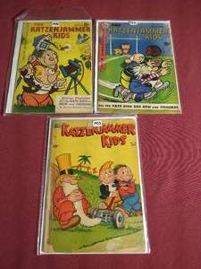 lot 410 image: (3) 40s & 50s Katzenjammer Kids Comics