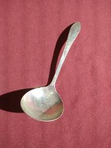 lot 412 image: Sterling Silver Ladle