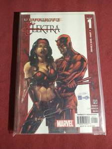 lot 432 image: Marvel Ultimate Elektra Complete Mini-Series 1-5