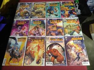 lot 435 image: 2017 Marvel Two-In-One Complete Run 1-12