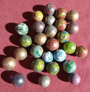lot 448 image: Lot of Clay Marbles