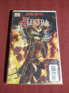 lot 453 image: Marvel Dark Reign Elektra Complete Mini-Series 1-5