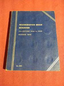 lot 477 image: Quarter Album With (9) Silver Quarters