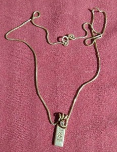 Delicate Necklace & Pendant - Both Marked 14k
