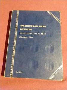 lot 487 image: Quarter Album With (10) Silver Quarters