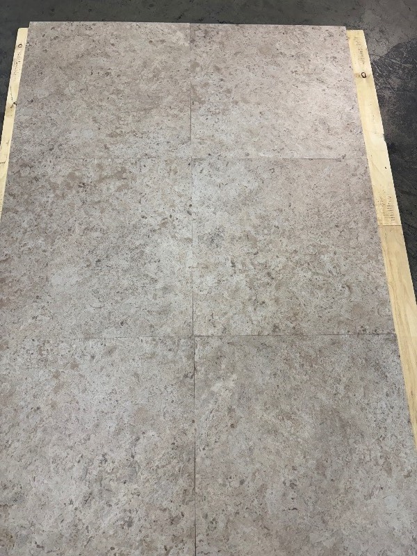 lot 220 image: 240 SF of Premium 20mm Wear Layer Luxury Vinyl Tile flooring - 18x18 - Shore - G6