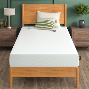 lot 9 image: Twin Mattress 8 Memory Foam Green Tea Fresca  by Zinus Adult