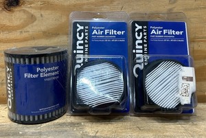 lot 69 image: QUINCY Polyester Filter lot of 3