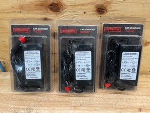 lot 73 image: Ultra-Tow - Lot of 3 - Car Charger for 24V Portable Winches