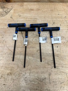 lot 85 image: EKLIND 64640 4 MM Power-T T-Handle Hex T-Key allen wrench (lot of 4)