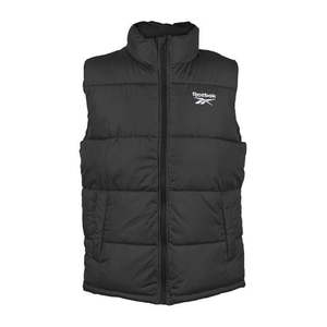 lot 117 image: Reebok Men S Puffer Vest Black  L