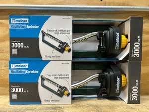 lot 147 image: Melnor Oscillating Sprinklers lot of 2