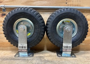 lot 153 image: Ironton 4.103.50-4 Wheel lot of 2