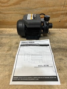 lot 173 image: Ironton 14 HP Cast Iron Clear Water Pump