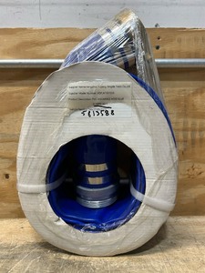 lot 192 image: NorthStar Water Pump Discharge Hose, 3in. x 25ft. Max. PSI 70, PVC, Lay Flat, Industrial-Grade Aluminum Couplings