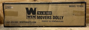 lot 205 image: Wen Movers Dolly 18x30 INCH TX-157$30
