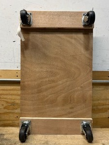 lot 206 image: Forcome Heavy-Duty Platform Dolly 30x18