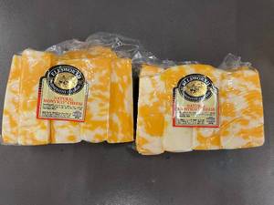 lot 176 image: Ellsworth Natural Montico Cheese CheddarColby 2-Pack, Approx 2lbs Best by 042726