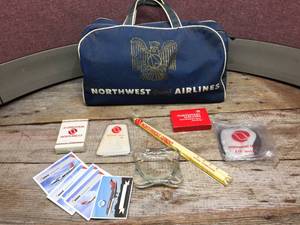 lot 117 image: Vintage Northwest (Orient) Airlines Collectables
