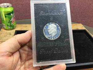 lot 188 image: 1971-S Eisenhower Proof Dollar