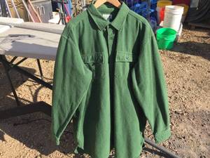 lot 240 image: Very Nice L.L. Bean - Mens XXL Tall - 100% Cotton Green
