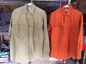 lot 247 image: (2) Duluth Trading - Mens S - Long Sleeve Shirts - Nice