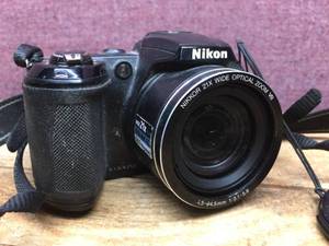 lot 275 image: Vintage Nikon Coolpix L120 Digital Camera - Powers On