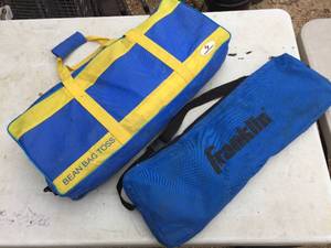 lot 279 image: Bean Bag Toss & Horseshoes - Game Sets