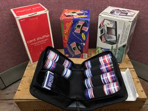 lot 282 image: Card Shufflers - Cards - Chips