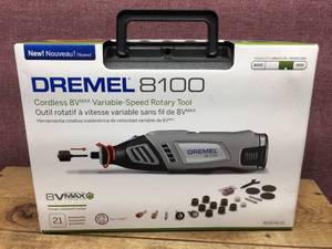 lot 314 image: Dremel 8100 Cordless Tool - Like New in Box