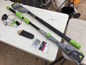 lot 316 image: Earthwise CPS40108 Cordless 18V Limb Saw