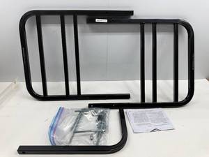 lot 212 image: QUICK PRODUCTS RV BUMPER MOUNTED BIKE RACK