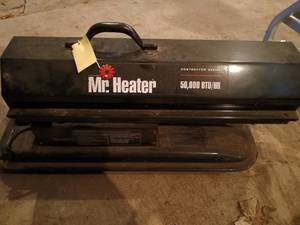 lot 45 image: Mr. Heater Contractor Series 50,000 BTU Portable Forced Air Heater