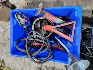 lot 136 image: Group of Automotive Accessories and Shop Equipment