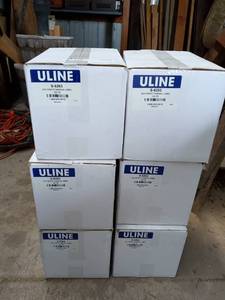 lot 73 image: Lot of 6 Boxes Uline 4x3 Inch Direct Thermal Labels S-6263