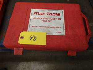 lot 48 image: Mac Fuel Injection Test Set...