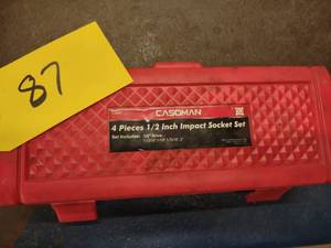 lot 87 image: Casoman 12 Impact Sockets, 1 131...