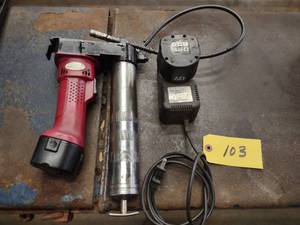 lot 103 image: Legacy 12 Volt Grease Gun...