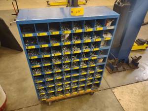 lot 111 image: Bolt Bin with Hardware, 34x12x42...