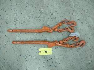 lot 148 image: (2) Chain Binders...