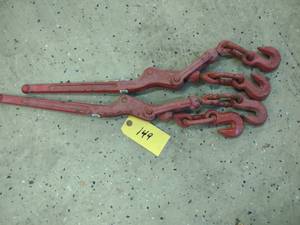 lot 149 image: (2) Chain Binders...