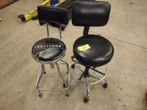 lot 154 image: (2) Stools...