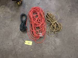 lot 164 image: (3) Extension Cords...