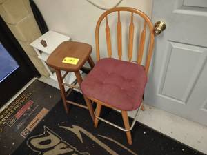 lot 197 image: (2) Stools...