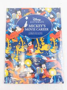lot 4 image: Gift Wraps - Mickeys Movie Career (Disney GiftWraps)