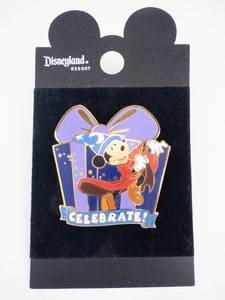 lot 9 image: Disney Enamel Pin - Disneyland Resort Celebrate