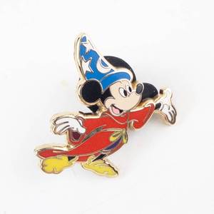 lot 26 image: Mickey Mouse Sorcerer Pin - Enamel Disney Character